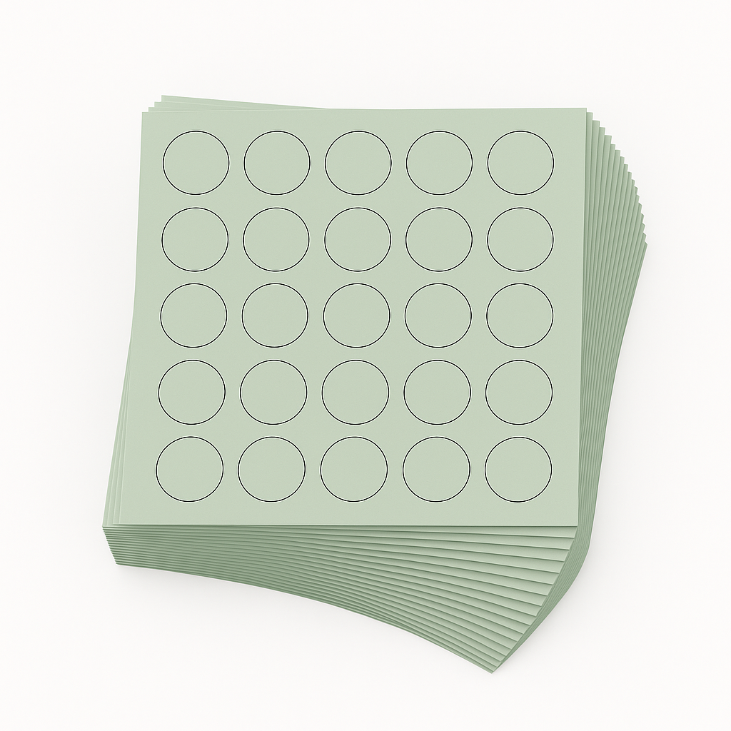 KwikCaps Self Adhesive Screw Cover Caps - Pistachio Green (045) U608 ST9