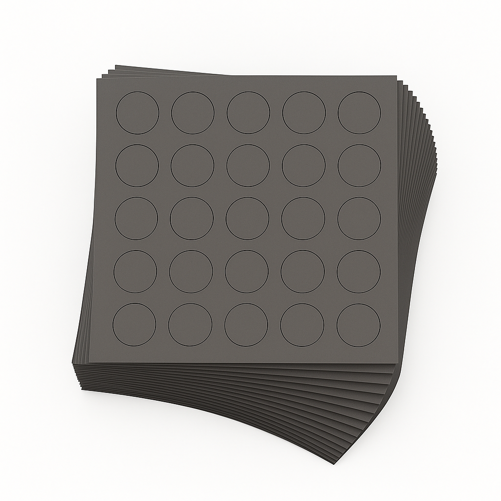 KwikCaps Cache-vis auto-adhésifs - Gris lave - Egger U741 (089)