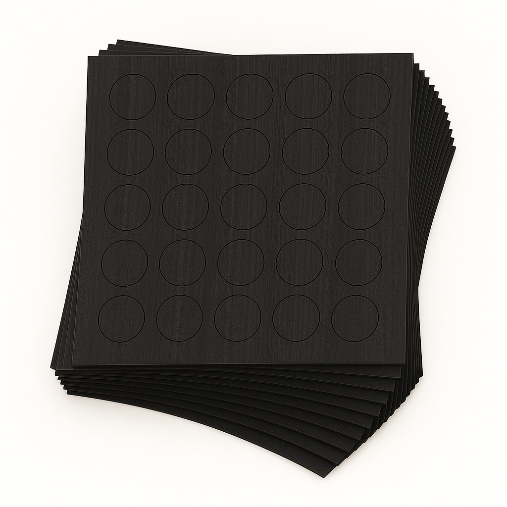 KwikCaps Capuchons à vis auto-adhésifs - Chêne Highland rouge-brun - Egger H3362 (140)