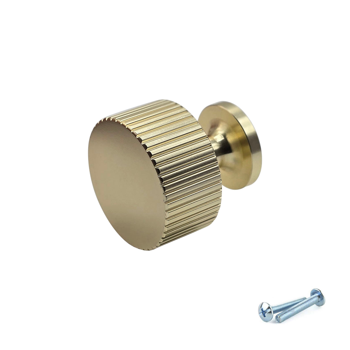 M4TEC Interior Kitchen Cabinet Door Knobs Cupboards Drawers Bedroom Furniture Pull Handles Anodised Gold Brass. VI9 series: 28 mm
