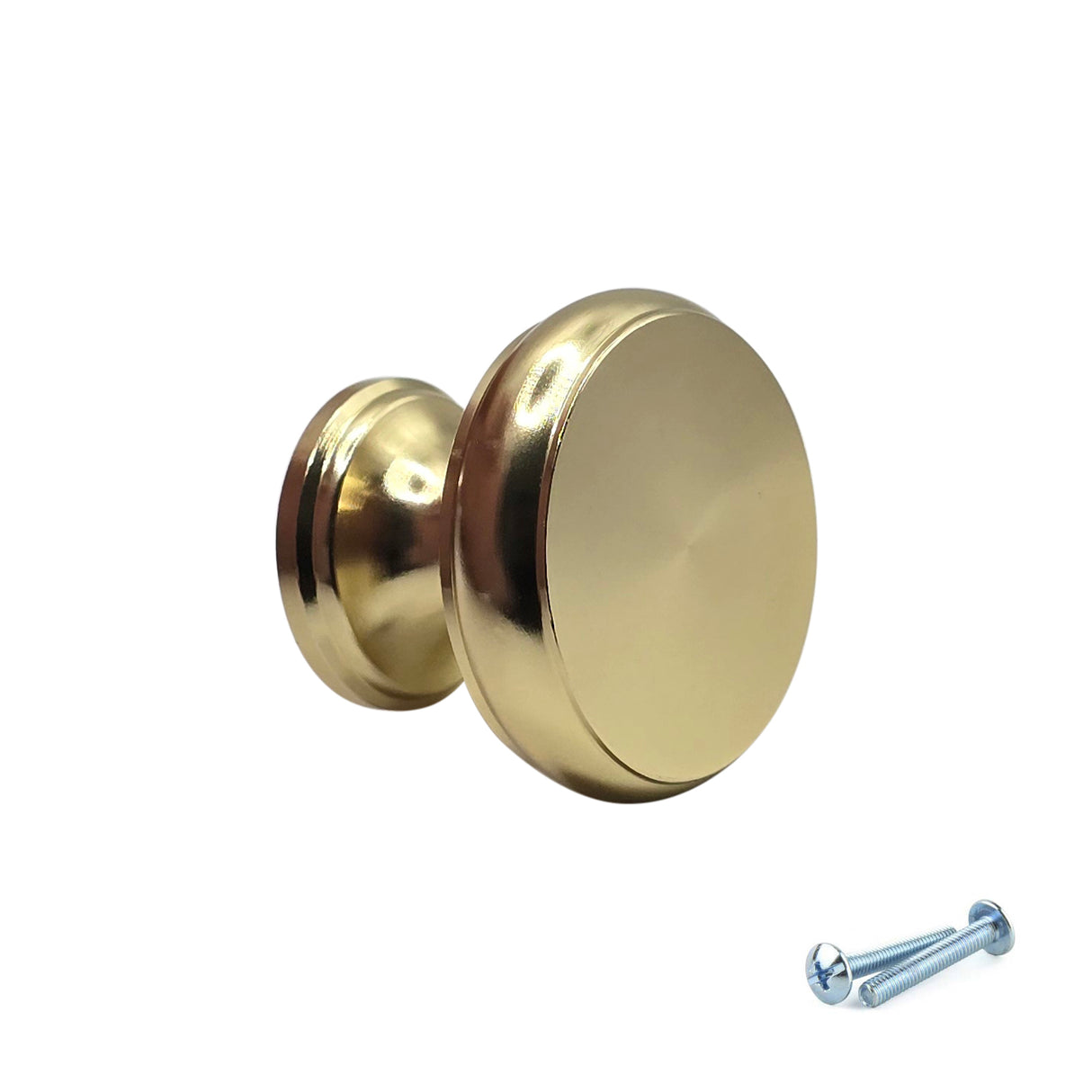 M4TEC Interior Kitchen Cabinet Door Knobs Cupboards Drawers Bedroom Furniture Pull Handles Anodised Gold Brass. VI3 series