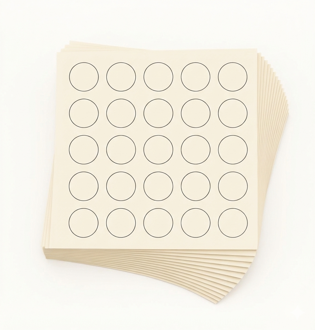 Cache-vis autocollants KwikCaps - Blanc porcelaine (300) W1200 ST9