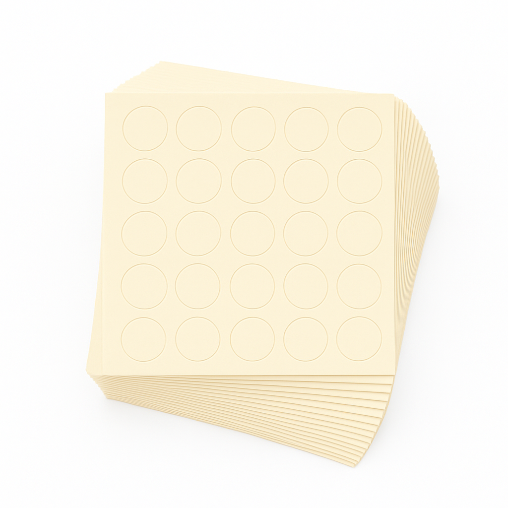 KwikCaps Self Adhesive Screw Cover Caps - Crema Beige (305) U222 ST9