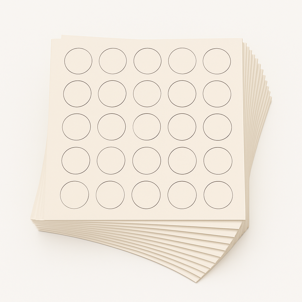 KwikCaps Self Adhesive Screw Cover Caps - Platinum White / Premium White (320) W980 ST7 / W1000 ST9