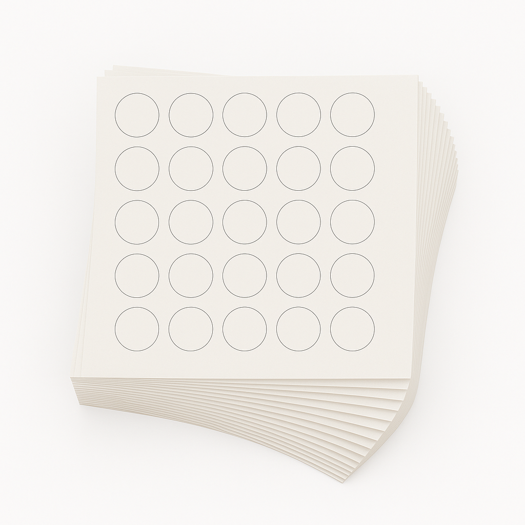 Cache-vis autocollants KwikCaps - Blanc classique / Blanc premium uni (322) W960 ST7 / W1001 ST9