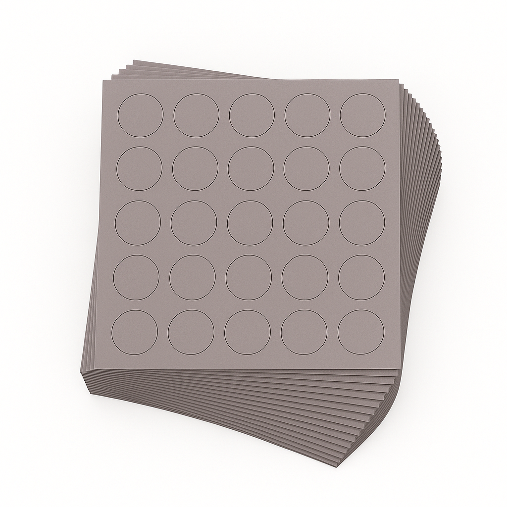 KwikCaps Self Adhesive Screw Cover Caps - Arctic Grey (437) U788 ST9