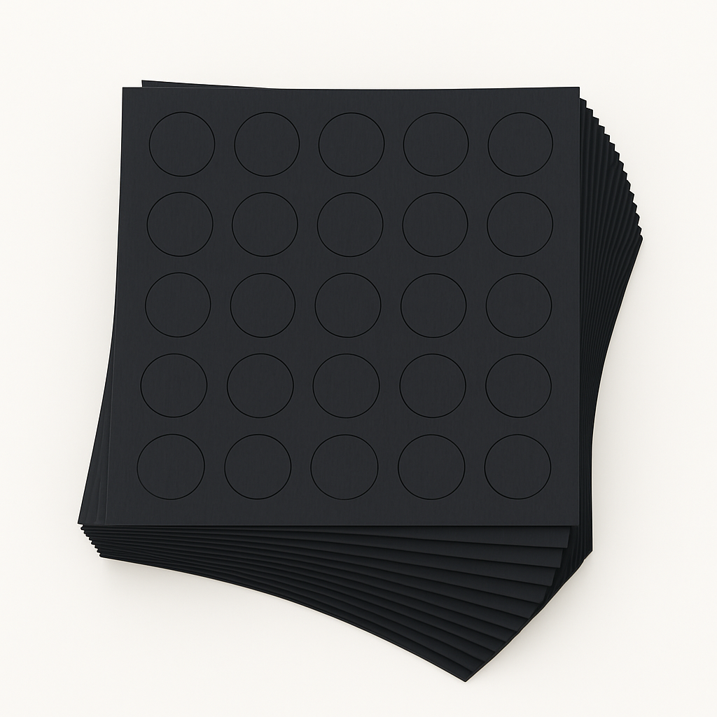 KwikCaps Self Adhesive Screw Cover Caps - Indigo Blue (748) U599 ST9