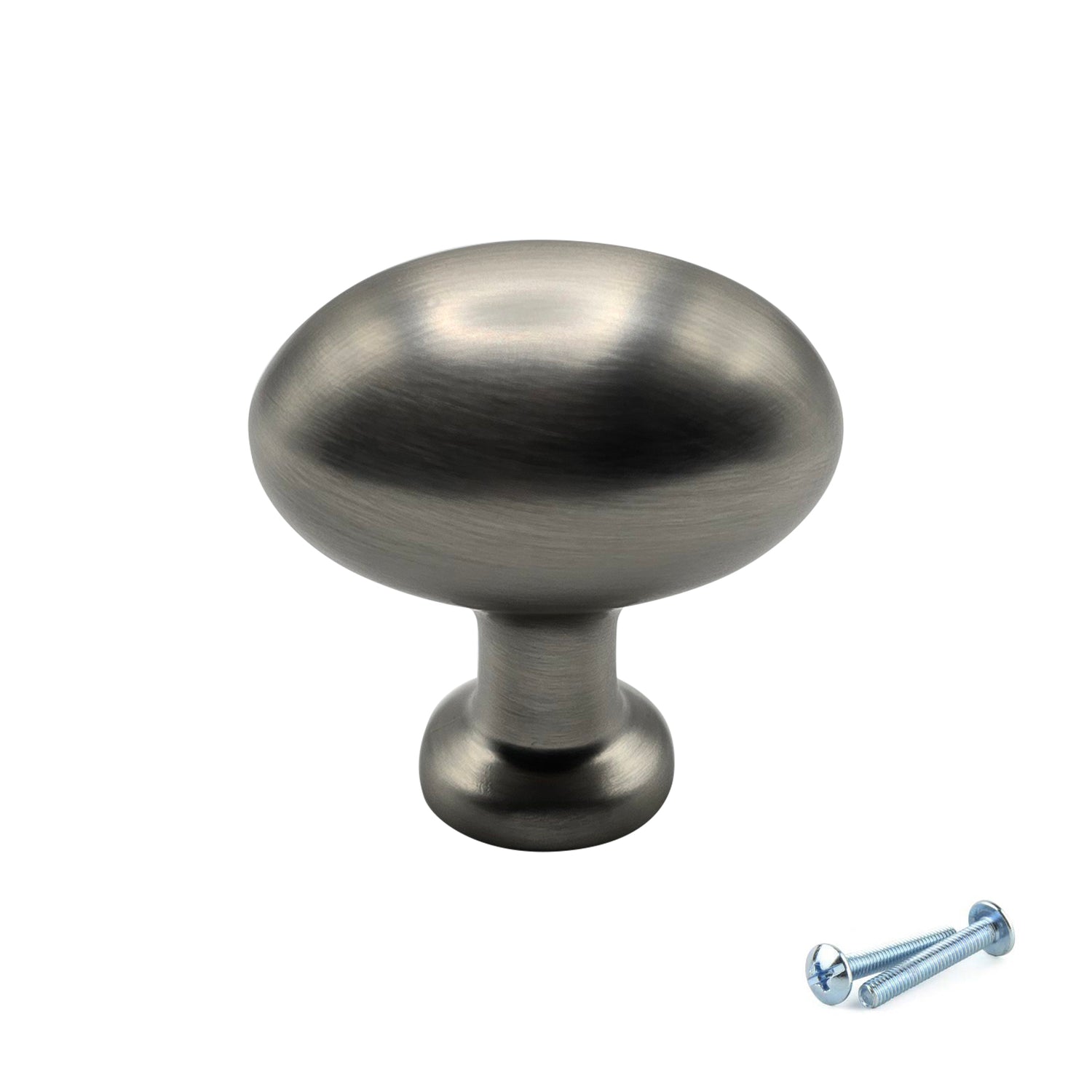 Poignée de bouton M4TEC en nickel brossé série VG8