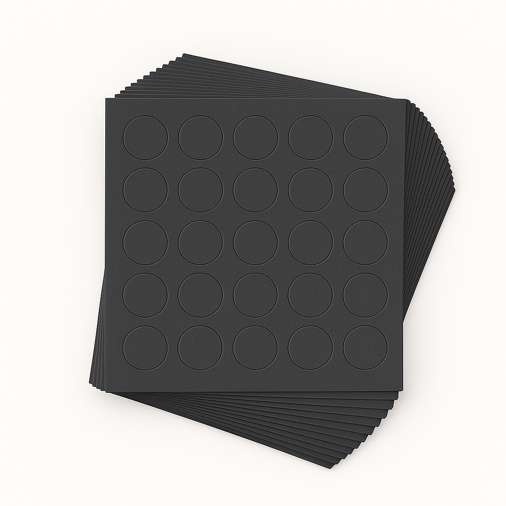 KwikCaps Self Adhesive Screw Cover Caps - Diamond Grey (831) U963 ST9