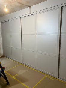 Bedrooms Plus sliding wardrobe doors installed by BPI