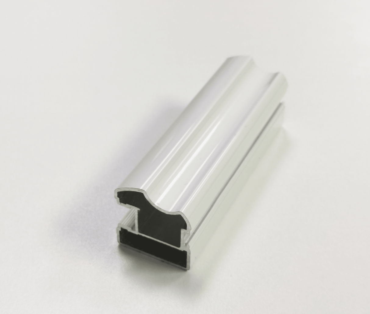 Express Silver Mirror Sliding Door Wardrobe Kit with Gloss White Frame 4 Door - Bedrooms Plus