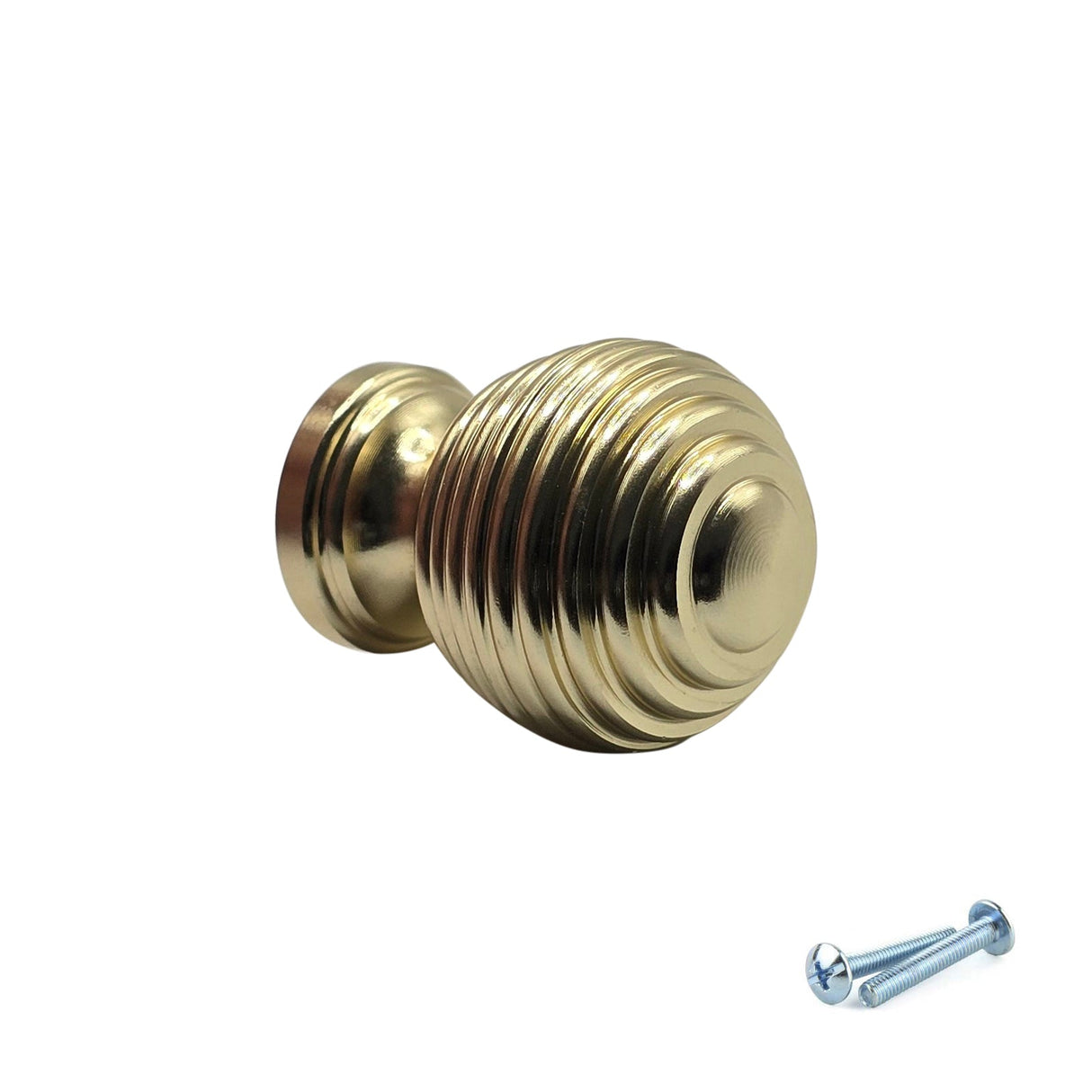Gold Anodised Cabinet Knob – 24mm (VI5 Series) - Bedrooms Plus