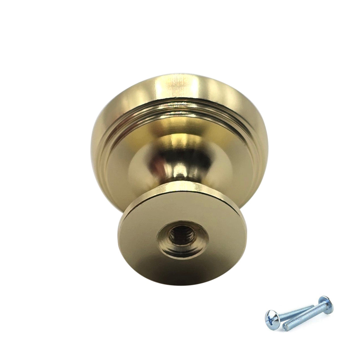 Gold Anodised Cabinet Knob 29mm (VJ4 Series) - Bedrooms Plus