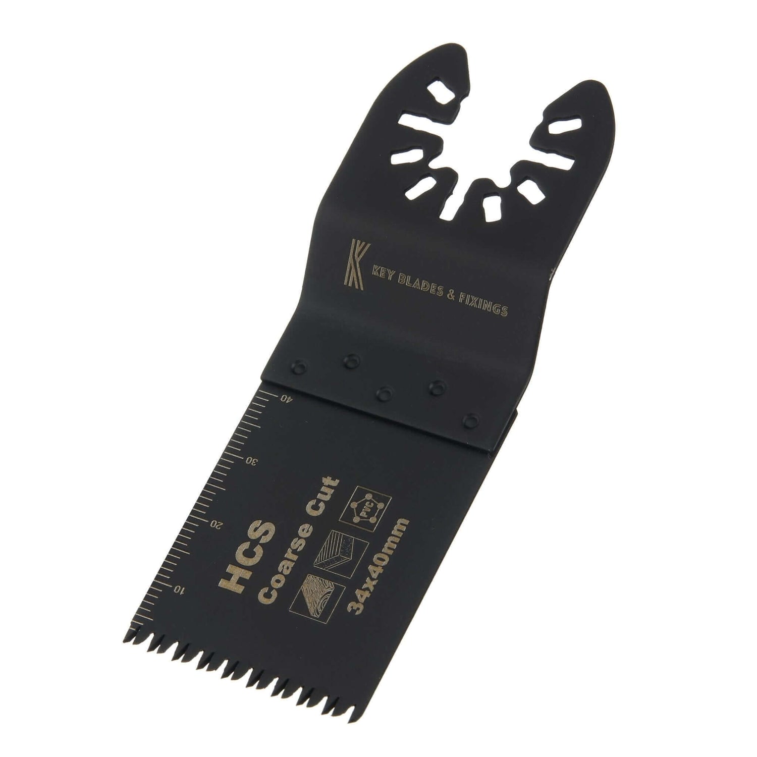 Key Blades 34mm Quick release HCS Coarse tooth - 5522