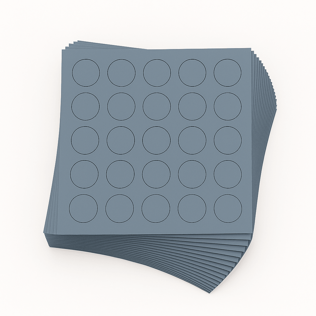 KwikCaps Self Adhesive Screw Cover Caps - Alby Blue (640) - Bedrooms Plus