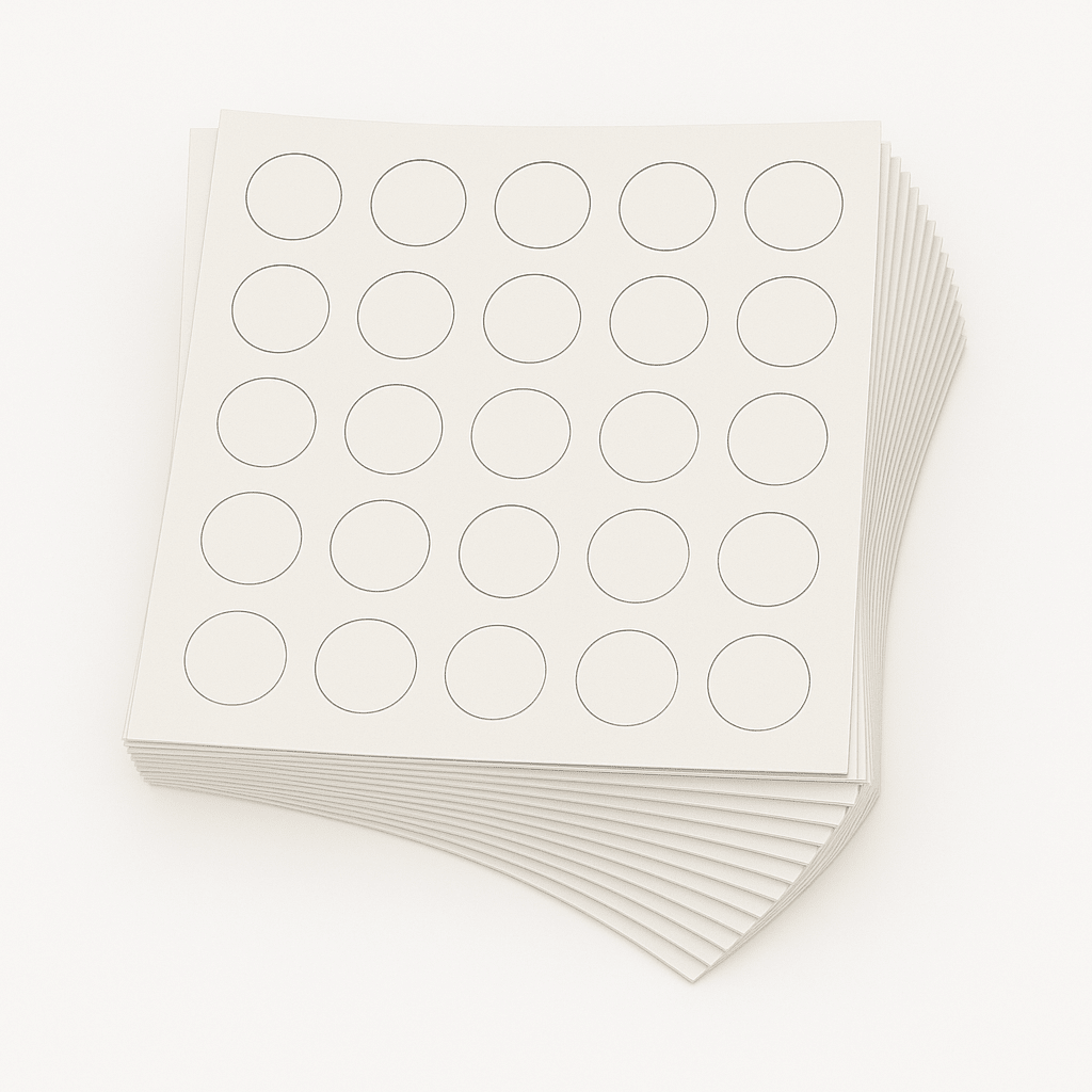 KwikCaps Self Adhesive Screw Cover Caps - Alpine White (318) W1100 ST9 - Bedrooms Plus