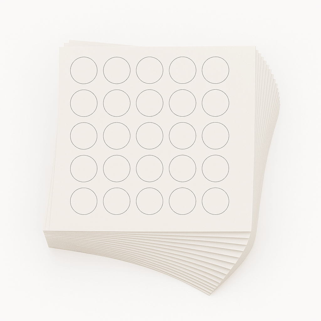 KwikCaps Self Adhesive Screw Cover Caps - Classic White / Solid Premium White (322) W960 ST7 / W1001 ST9 - Bedrooms Plus