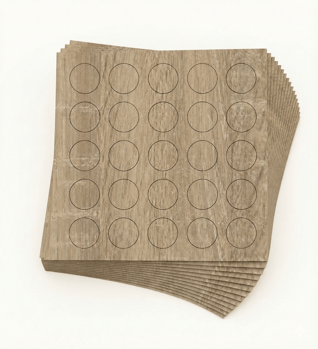 KwikCaps Self Adhesive Screw Cover Caps - Grey Bardolino Oak (171) H1146 ST10 - Bedrooms Plus