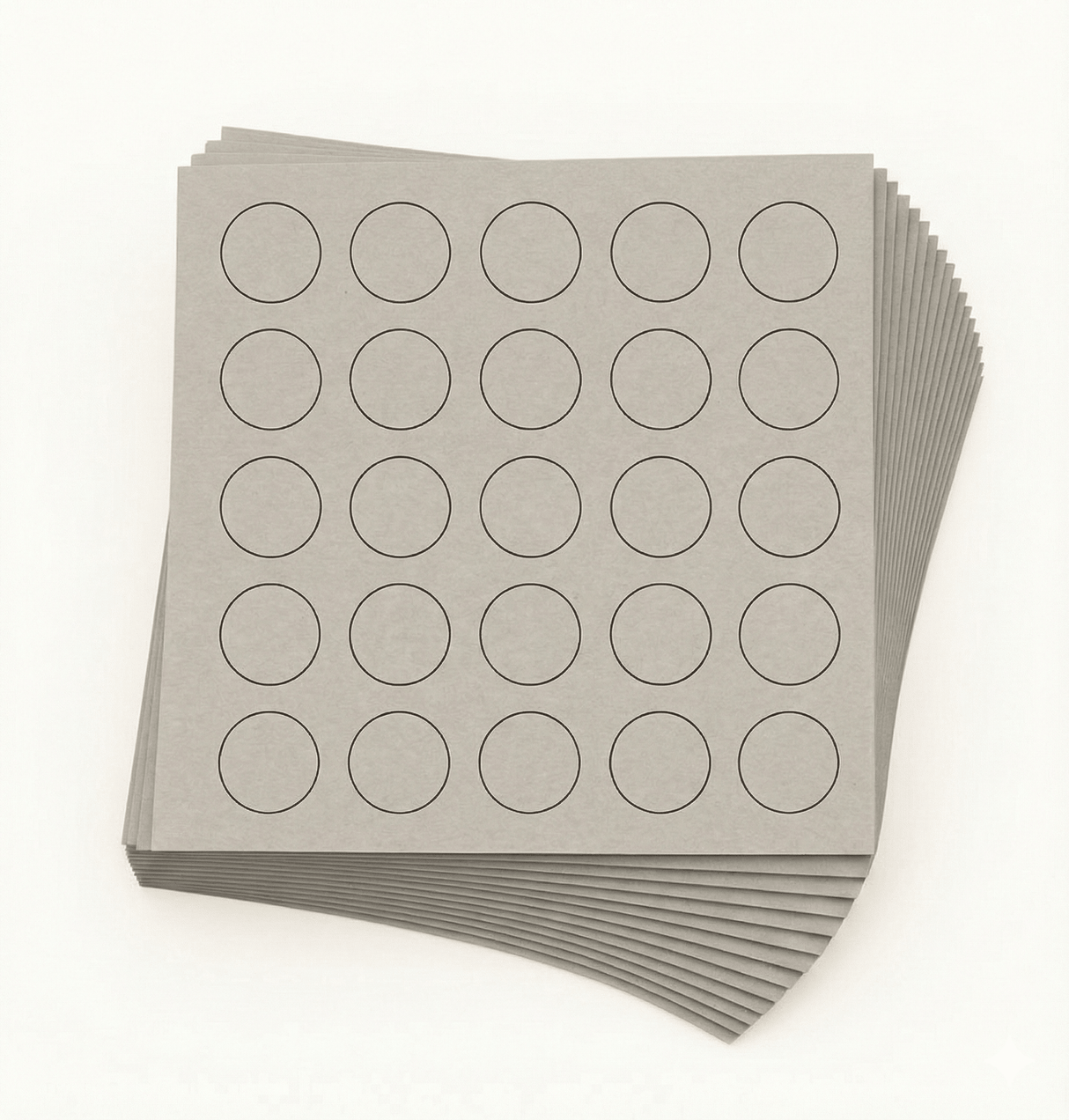 KwikCaps Self Adhesive Screw Cover Caps - Grey Textile (426) F417 ST10 - Bedrooms Plus