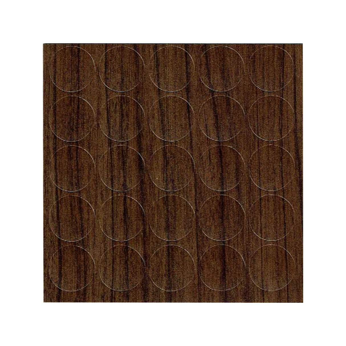 KwikCaps Self Adhesive Screw Cover Caps Tobacco Aida Walnut H3704 / Finsa Nogal Valentina 1AS (353) - Bedrooms Plus