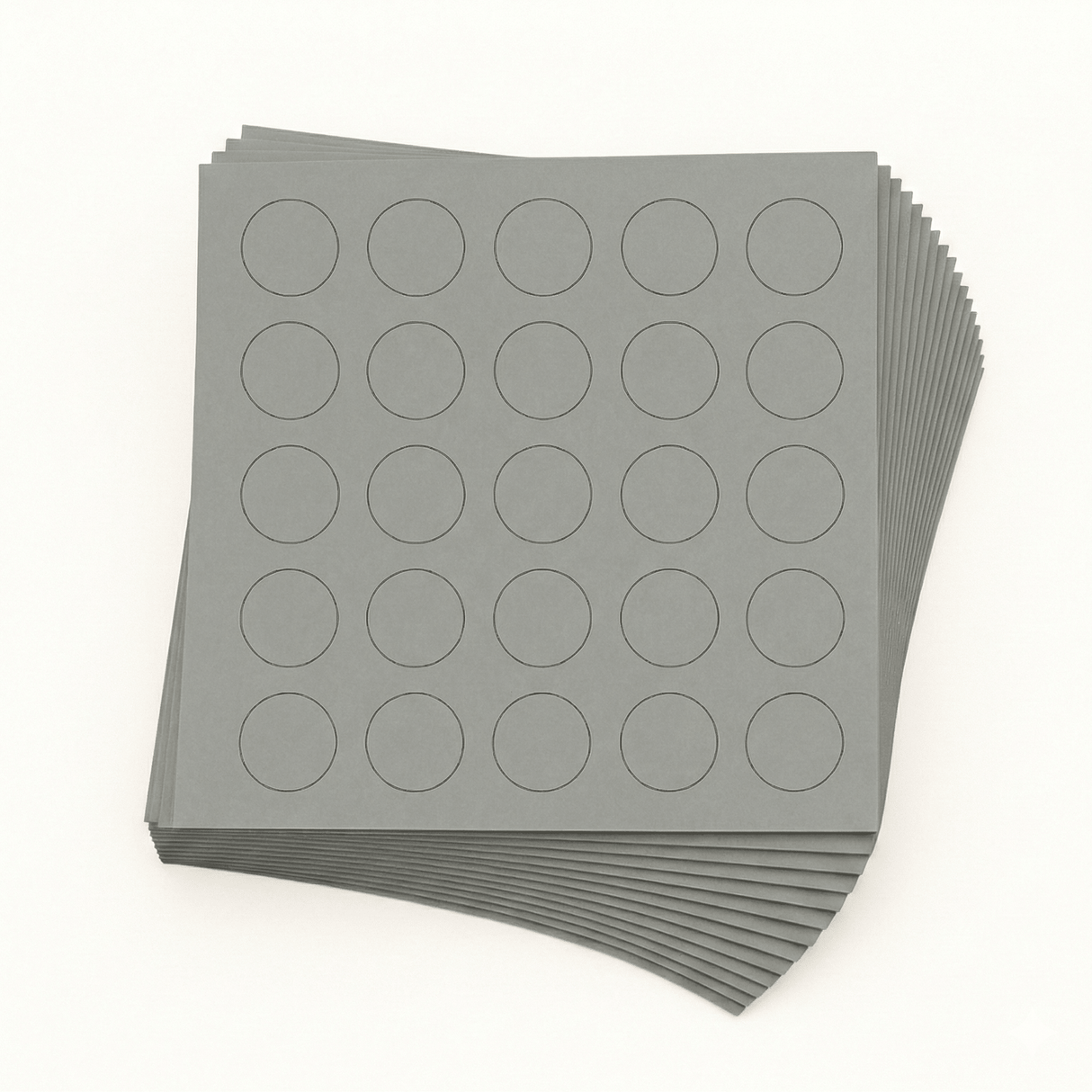 KwikCaps Self Adhesive Screw Cover Caps - Unilin Weave Slate Grey (643) - Bedrooms Plus