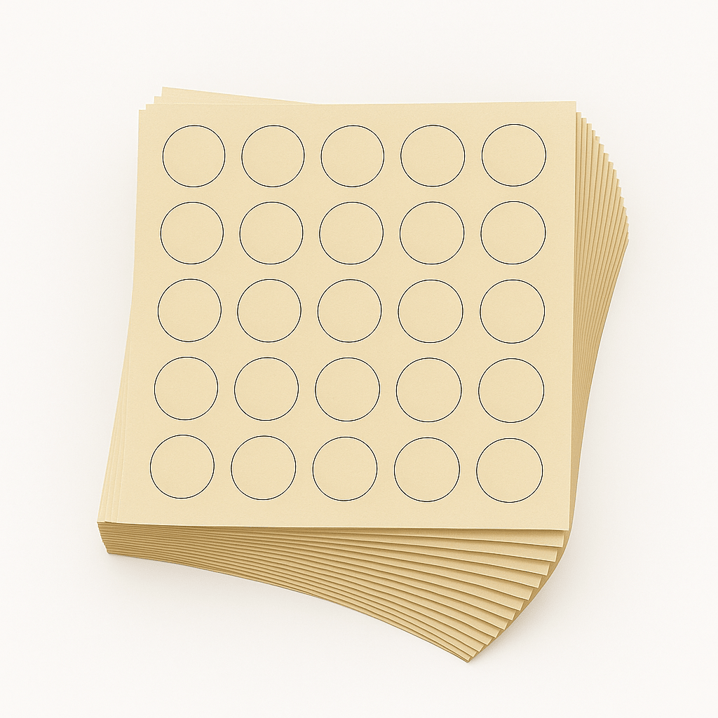 KwikCaps Self Adhesive Screw Cover Caps - Vanilla Yellow (094) U108 ST9 CLEARANCE - Bedrooms Plus