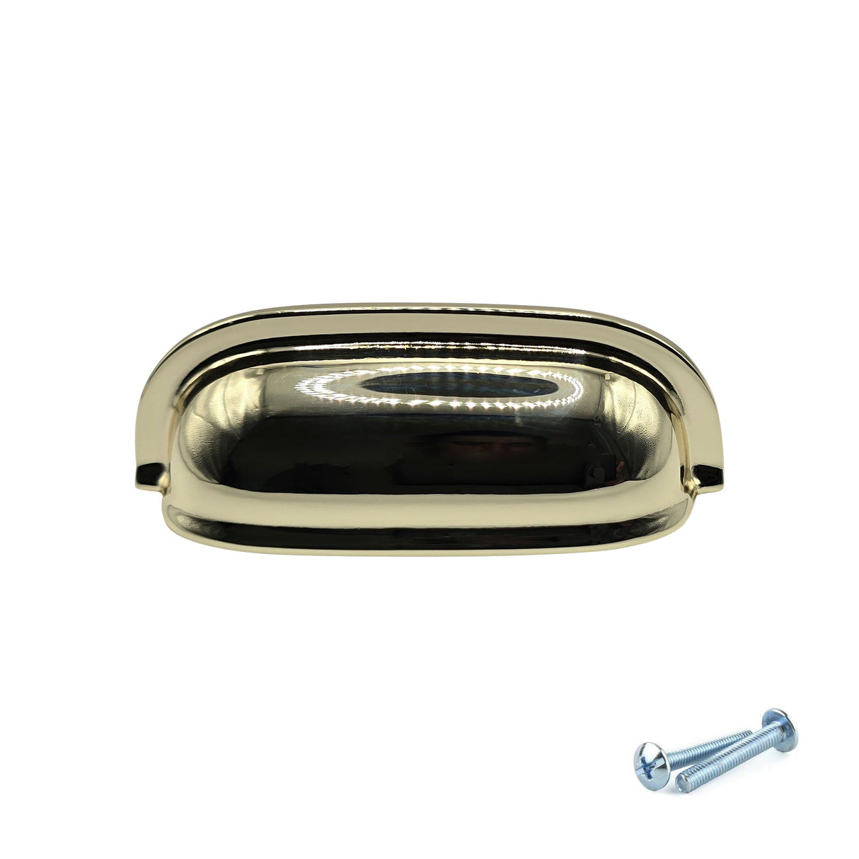 M4TEC 64mm Karat Gold Cup Handle - Luxury Zinc Drawer & Cabinet Pull (VG5 Series) - Bedrooms Plus