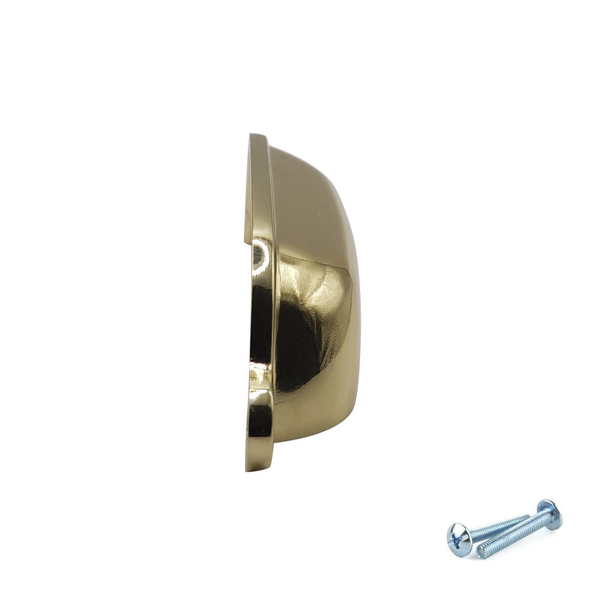 M4TEC 96mm Karat Gold Cup Handle - Luxury Zinc Cabinet Pull (VG4 Series) - Bedrooms Plus