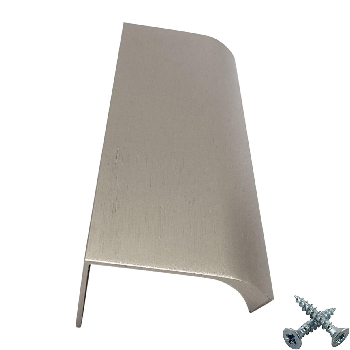 M4TEC Alva Brushed Inox Bar Pull Handle – Modern Aluminium Cabinet, Drawer & Cupboard Door Pull (VD3) - Bedrooms Plus