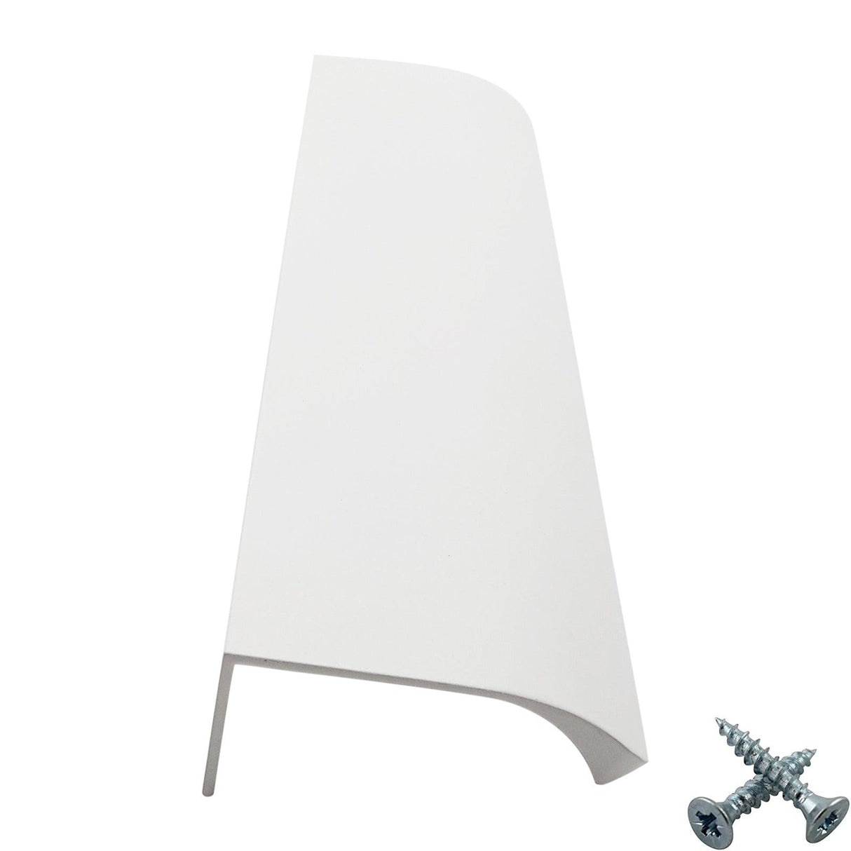 M4TEC Alva White Bar Pull Handle – Modern Aluminium Cabinet, Drawer & Cupboard Door Pull (VD3) - Bedrooms Plus