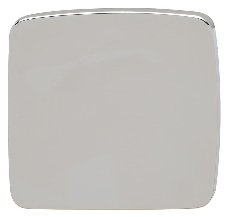 M4TEC Argyll Q3 Square Cupboard Knob – Polished Chrome Cabinet, Drawer & Door Handle - Bedrooms Plus