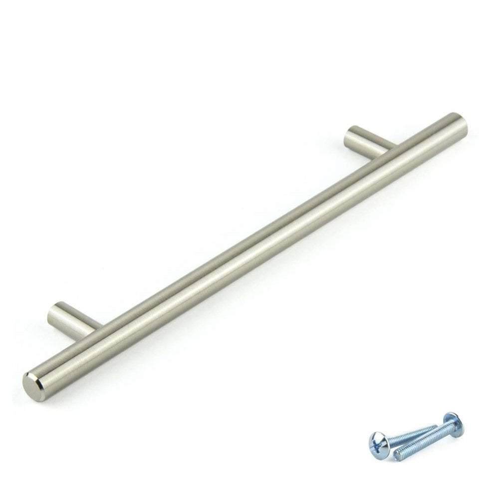 M4TEC Balintore T - Bar Handle – Brushed Nickel Cabinet, Cupboard & Drawer Handle (D4 Series) - Bedrooms Plus