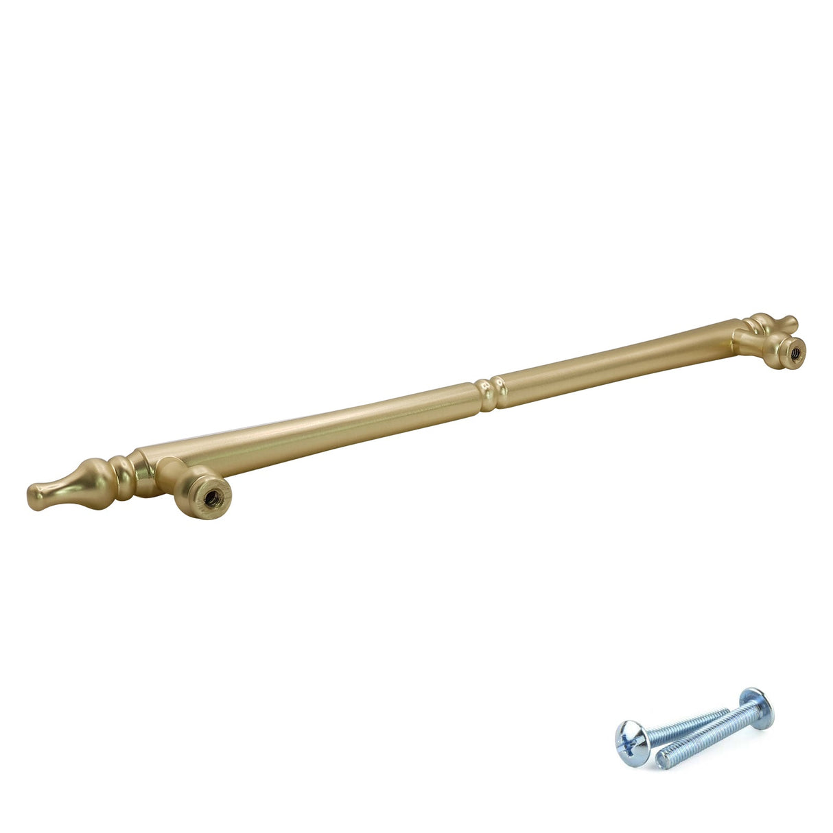 M4TEC Bar Handle Brushed Brass Doors or Cupboards VH6 Series Pack of 10 - Bedrooms Plus