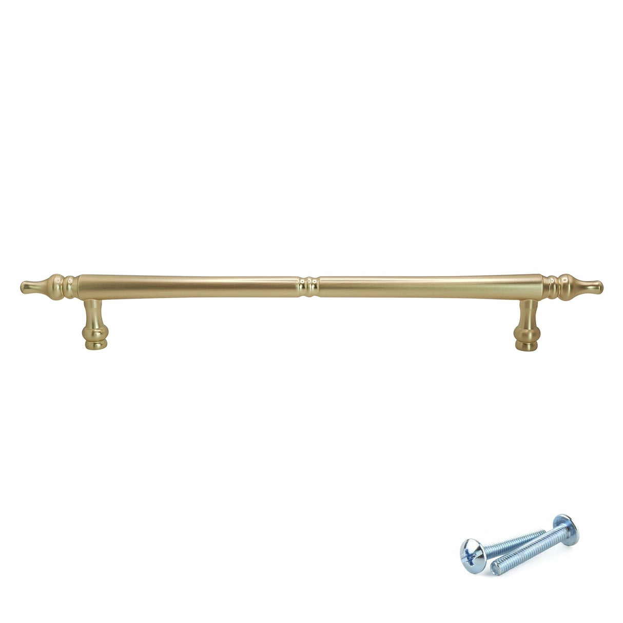 M4TEC Bar Handle Brushed Brass Doors or Cupboards VH6 Series Pack of 10 - Bedrooms Plus