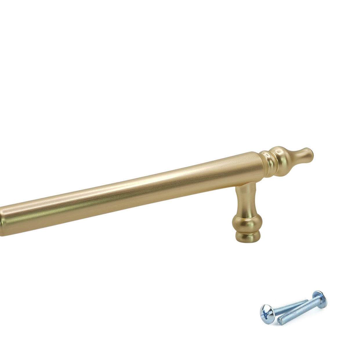M4TEC Bar Handle Brushed Brass Doors or Cupboards VH6 Series Pack of 10 - Bedrooms Plus