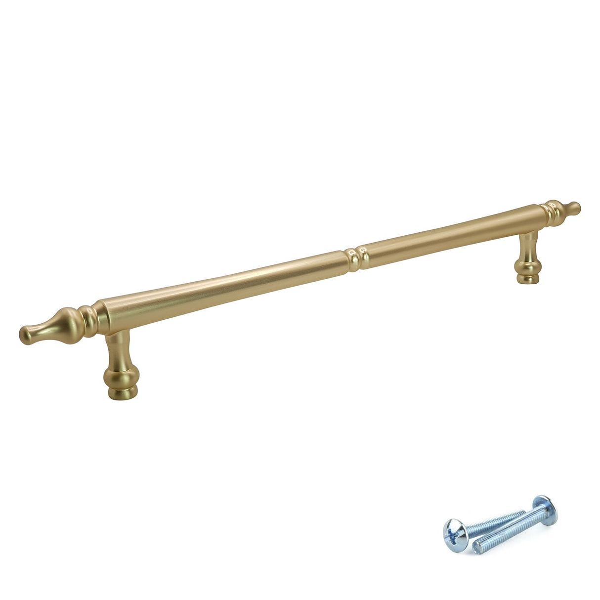 M4TEC Bar Handle Brushed Brass Doors or Cupboards VH6 Series Pack of 10 - Bedrooms Plus