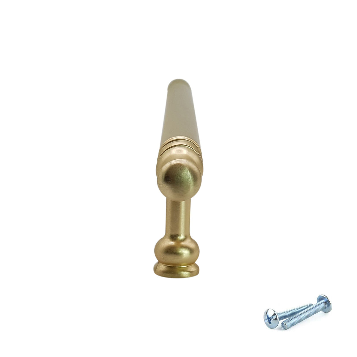 M4TEC Brushed Brass Decorative Bar Handle – VH7 Series (Traditional Cabinet & Drawer Handle) - Bedrooms Plus