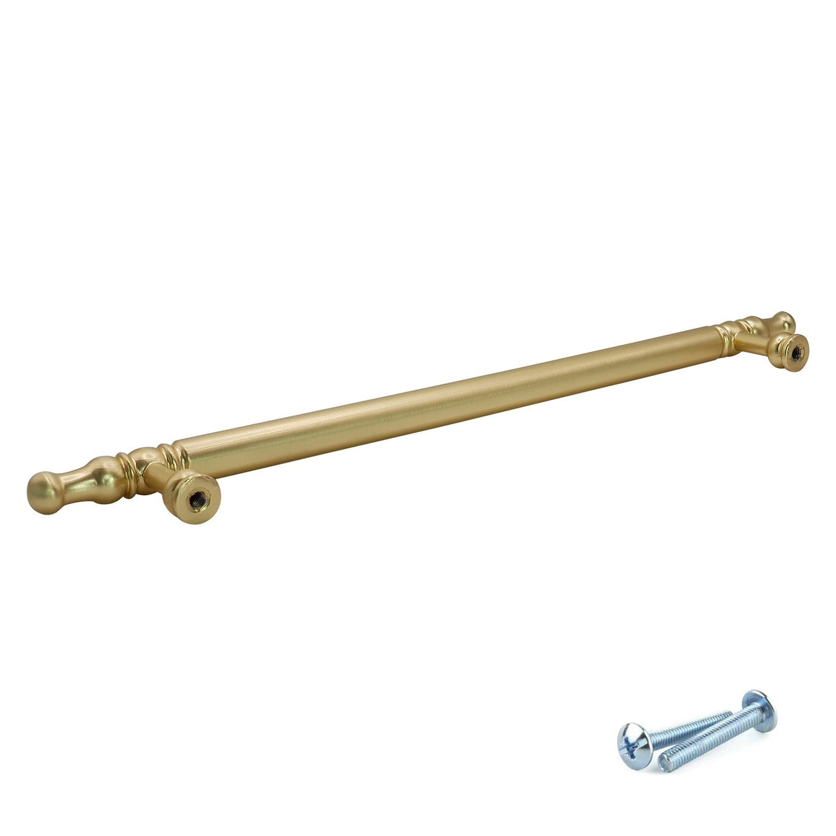 M4TEC Brushed Brass Decorative Bar Handle – VH7 Series (Traditional Cabinet & Drawer Handle) - Bedrooms Plus