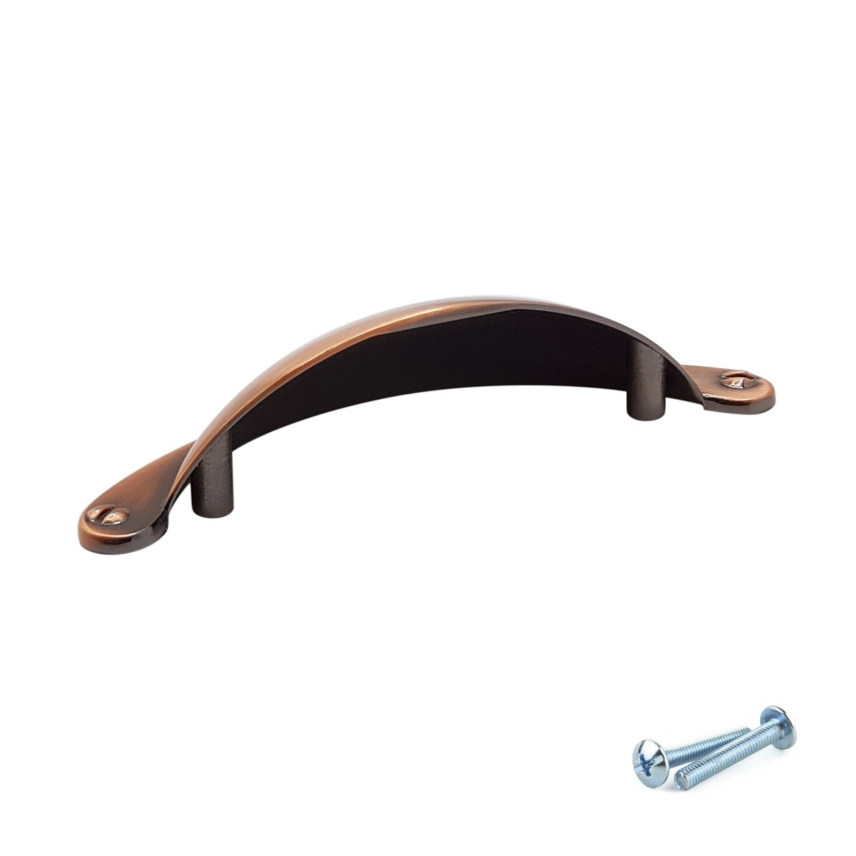 M4TEC Brushed Copper Cup Handle – Door, Drawer & Cupboard Pull (VD9 Series) - Bedrooms Plus