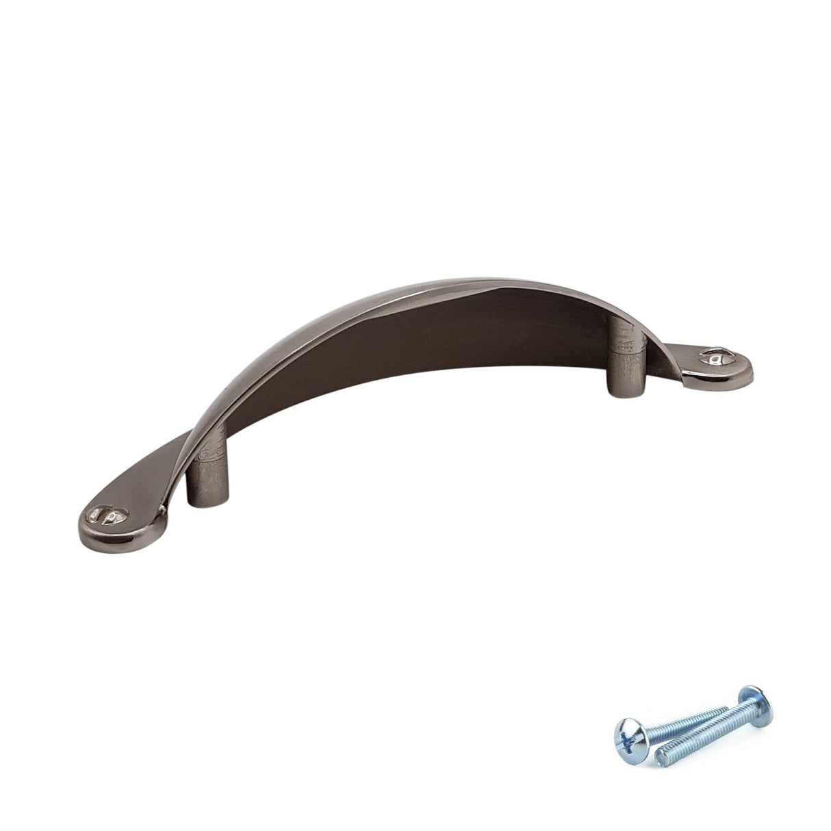 M4TEC Brushed Stainless Steel Cup Handle – Door, Drawer & Cupboard Pull (VD9 Series) - Bedrooms Plus