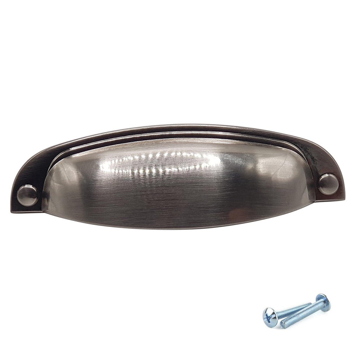 M4TEC Brushed Stainless Steel Thin Cup Handle Door, Drawer & Cupboard VD8 series - Bedrooms Plus