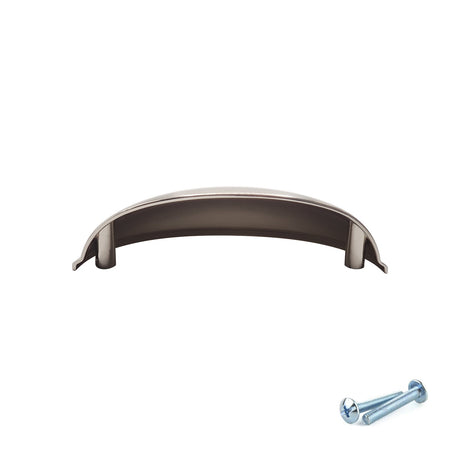 M4TEC Cup Handle Brushed Nickel VG6 Series - Bedrooms Plus
