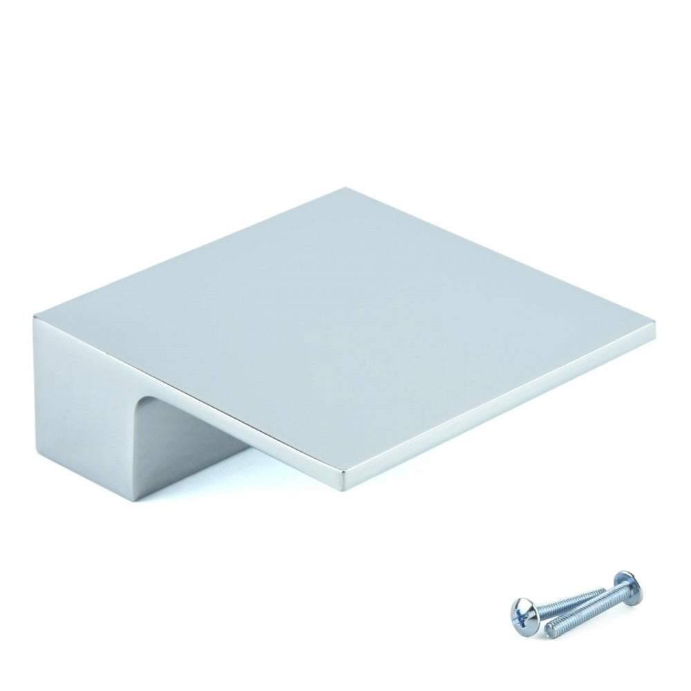 M4TEC Inverbeg Q6 Square Cupboard Knob Handle – Modern Polished Chrome or Stainless Steel Cabinet Handle - Bedrooms Plus