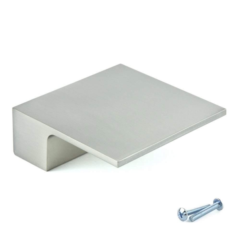 M4TEC Inverbeg Q6 Square Cupboard Knob Handle – Modern Polished Chrome or Stainless Steel Cabinet Handle - Bedrooms Plus