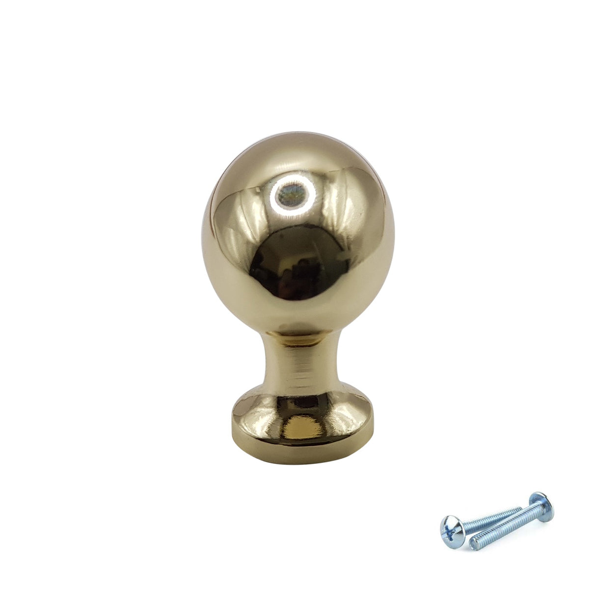 M4TEC Karat Gold Oval Knob Handle – VG8 Series (36mm Cabinet, Drawer & Cupboard Knob) - Bedrooms Plus