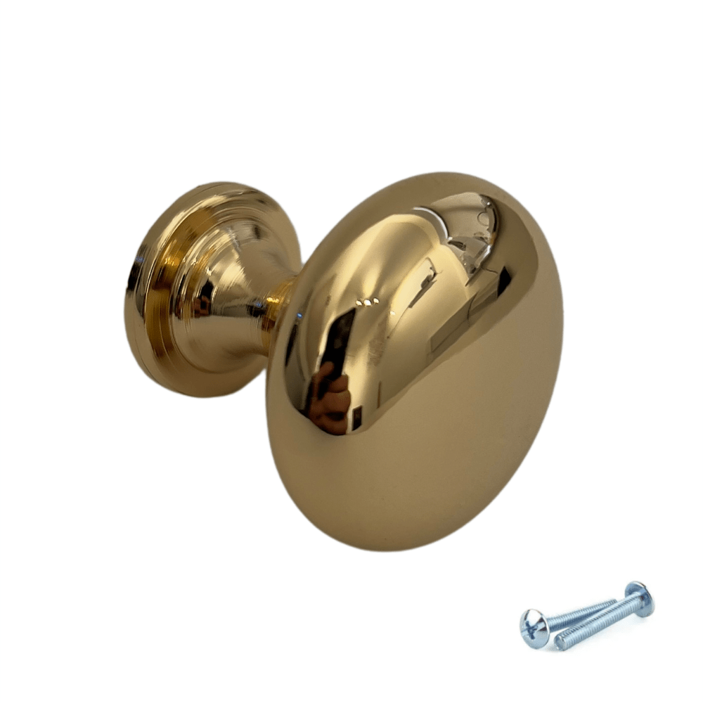 M4TEC Knob Handle Karat Gold Doors, Drawers or Cupboards VH4 Series - Bedrooms Plus