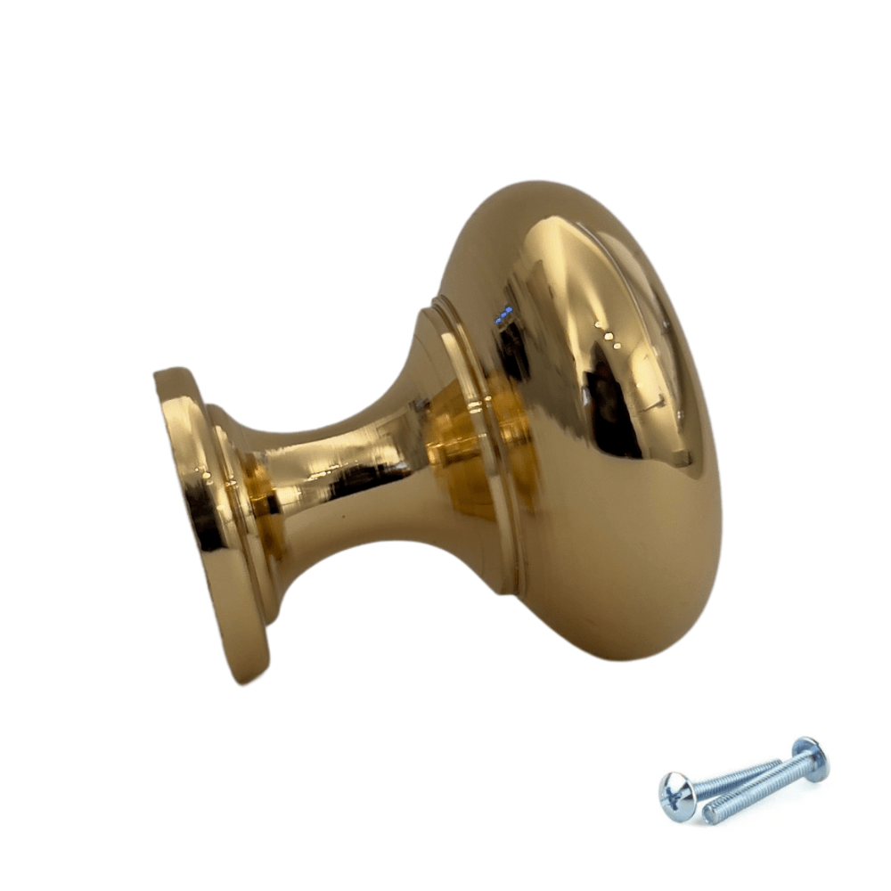 M4TEC Knob Handle Karat Gold Doors, Drawers or Cupboards VH4 Series - Bedrooms Plus