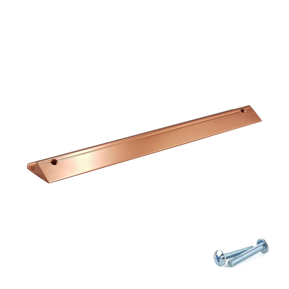 M4TEC Rose Gold Bar Pull Handle – Door, Drawer & Cupboard (VE8 Dalry Series, Multiple Sizes) - Bedrooms Plus
