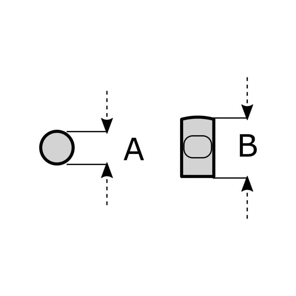 M4TEC Rosemarkie Stainless Steel Knob – Modern Cabinet, Drawer & Cupboard Handle Rosemarkie R4 - Bedrooms Plus