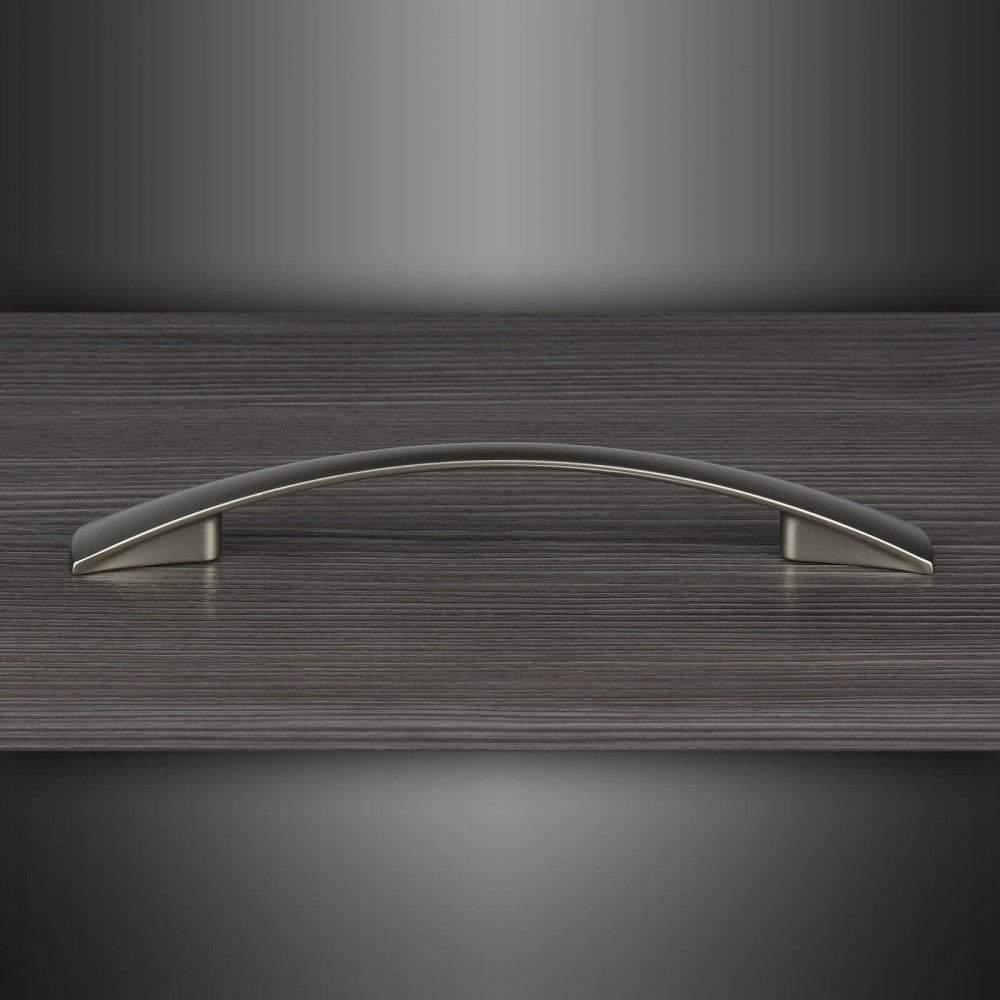 Matt Nickel Tapered Cabinet & Cupboard Handle – M4TEC Elgin D6 - Bedrooms Plus